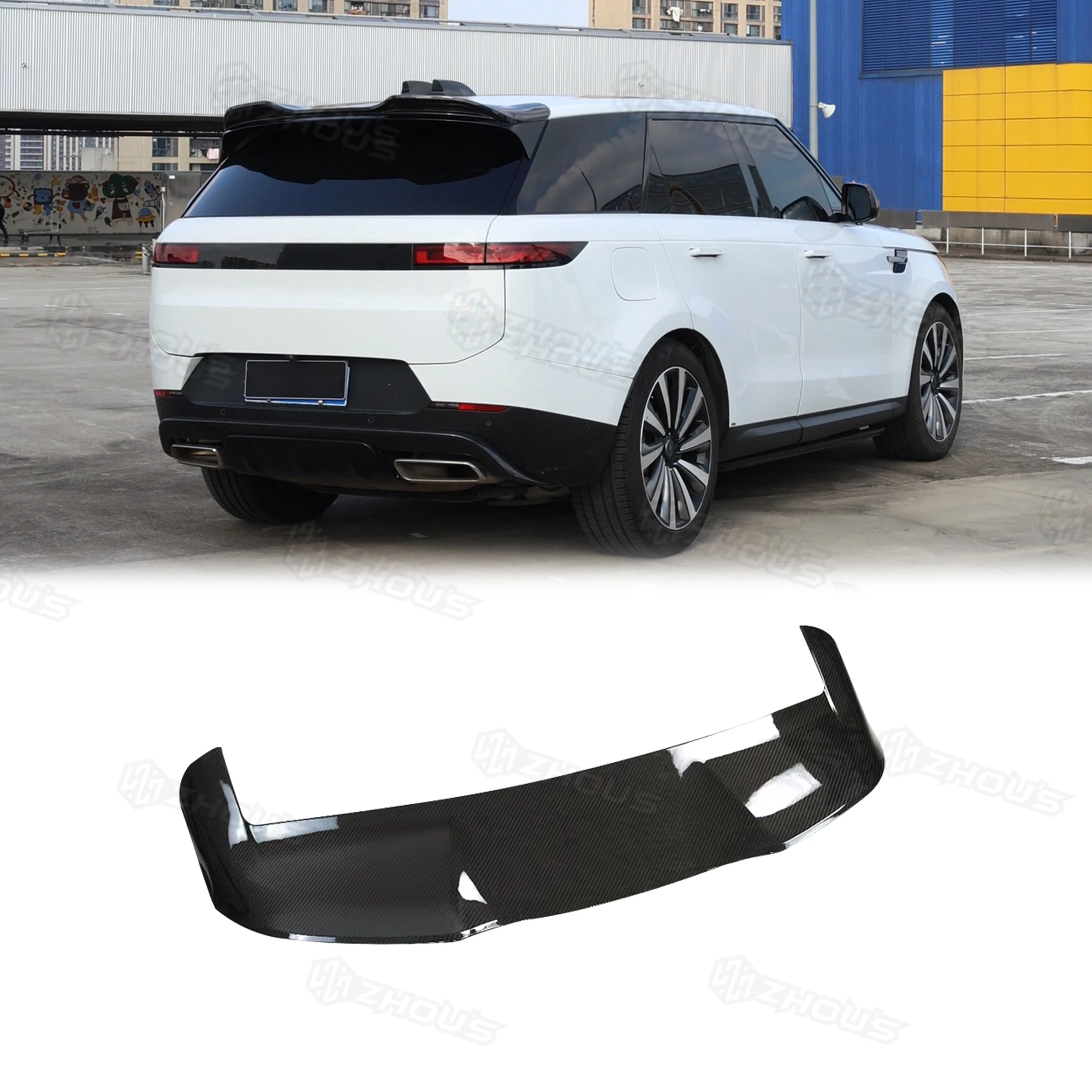 

Автозапчасти, универсальные задние спойлеры Range Rover Sport Bodykit, задний спойлер из углеродного волокна для Land Rover-Range Rover Sport