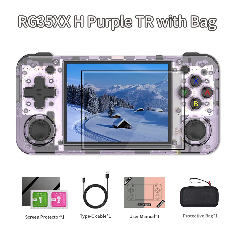 Anbernic RG35XX H Handheld Game Console 3.5-inch IPS Screen Linux