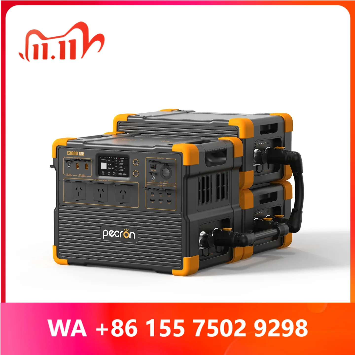 Pec   ron E2400FLP  Station With E2400FLP48 Extended Pack