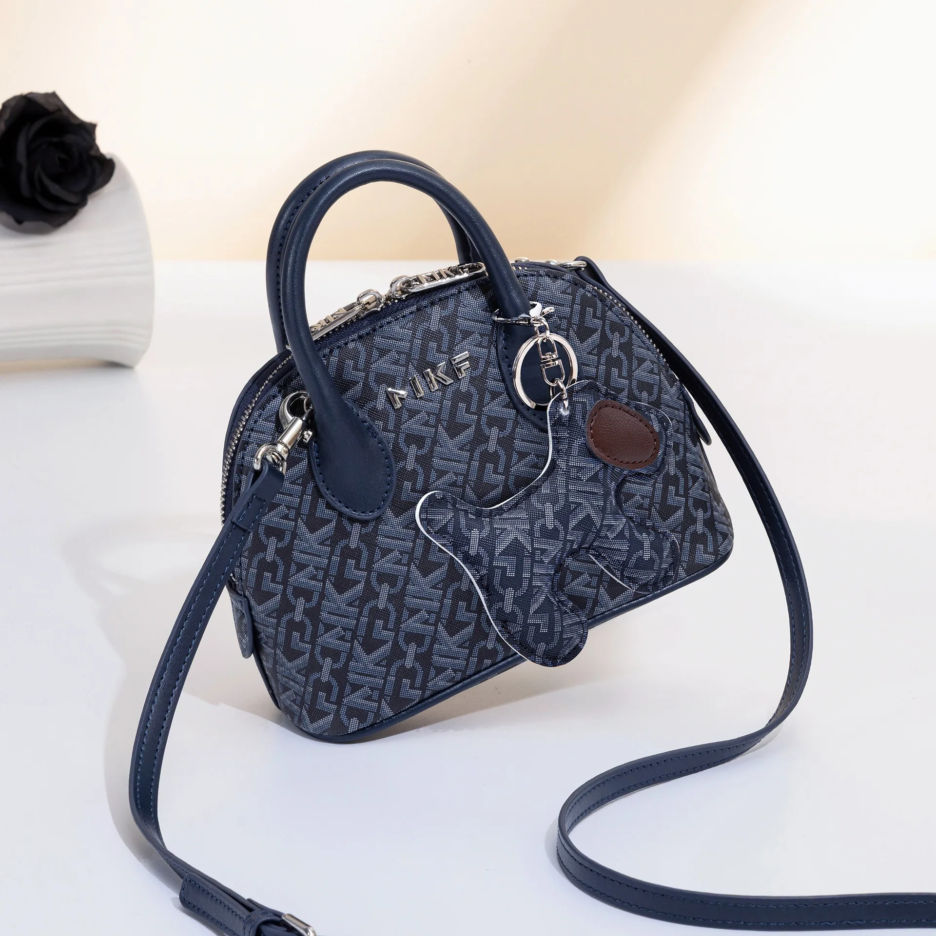 Vintage Monogram Kubbeli Çanta - Luxury Bags Blue incelemesi ve fiyatı