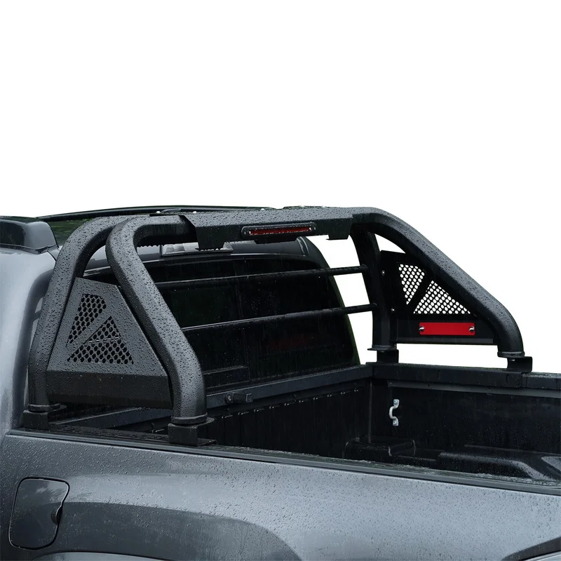 Factory Hot Selling Iron Steel 4X4 Pick Up Truck Car Accessories Sport Roll Bars Ranger Hilux With LED Ligh