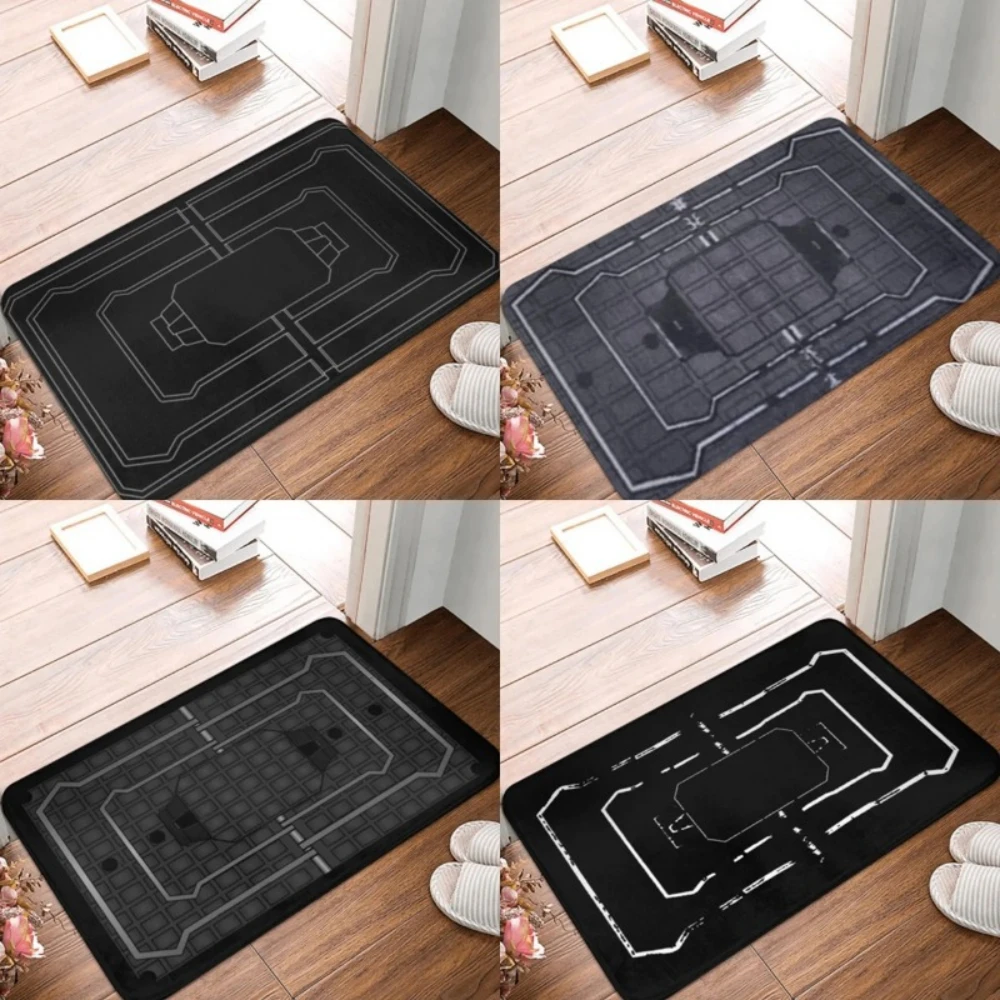 1pcs Door Mat Welcome Rug Kitchen Bathroom Entrance Doormat Non-slip Bedroom Decor Rug  Inside Outside Durable Floor Mats