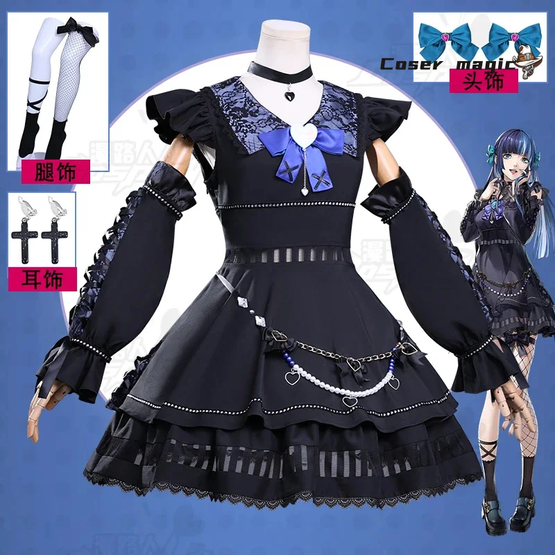 게임 페르소나 시카노 이치고 코스프레 의상 유니폼 할로윈 카니발 파티 크리스마스 역할 의상 의류