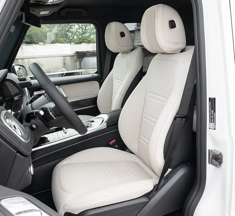 For Mercedes-benz G Class W465 2024 2025 2026 2027 Vegan Leather Custom Car Seat Covers Full Set Interior Accessories