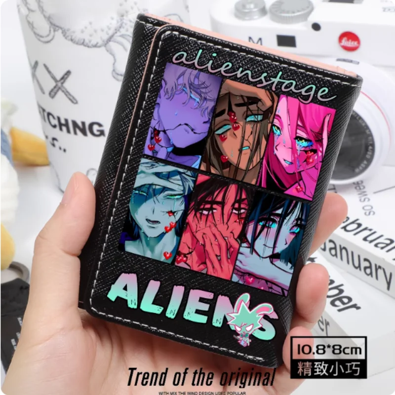 Alien Stages Fashion Wallet PU Purse Card Holder Hasp Money Bag Cosplay Gift B2397