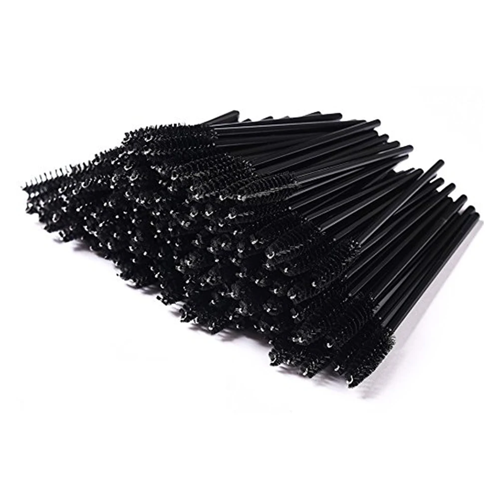 150 pz Usa E Getta Mascara Per Ciglia Bacchette Spazzole Per Applicazione Senza Clump Punta Piegata Design Facile Da Usare Kit Ciglia