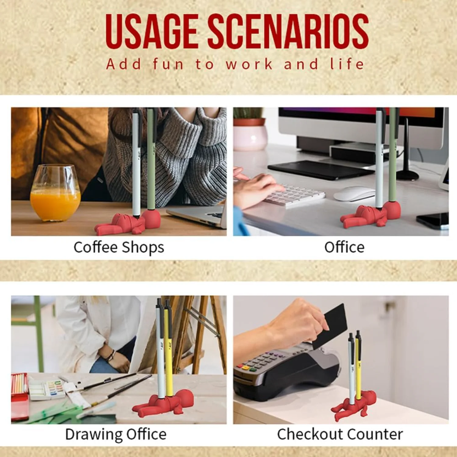 سيليكون مضحك مكتب حامل قلم مكتب حامل القلم الرصاص دبوس المنظم لطيف مكتب زينة مكتب مكتب الملحقات مضحك المفاتيح و