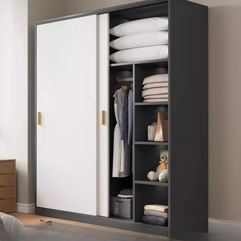

Partitions Portable Wardrobe Display Minimalist Modern Nordic Cheap Makeup Cabinet Wardrobe Armable Desk Armario Home Furniture