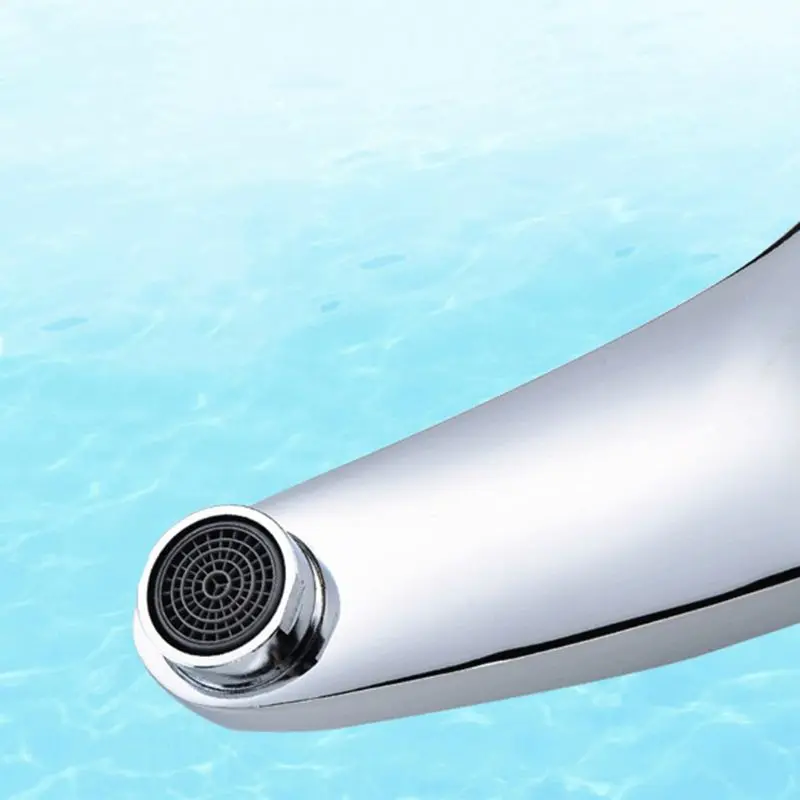 Grifo lavabo sin contacto con infrarrojo, grifo agua manos libres para baño, grifo automático para fregadero y