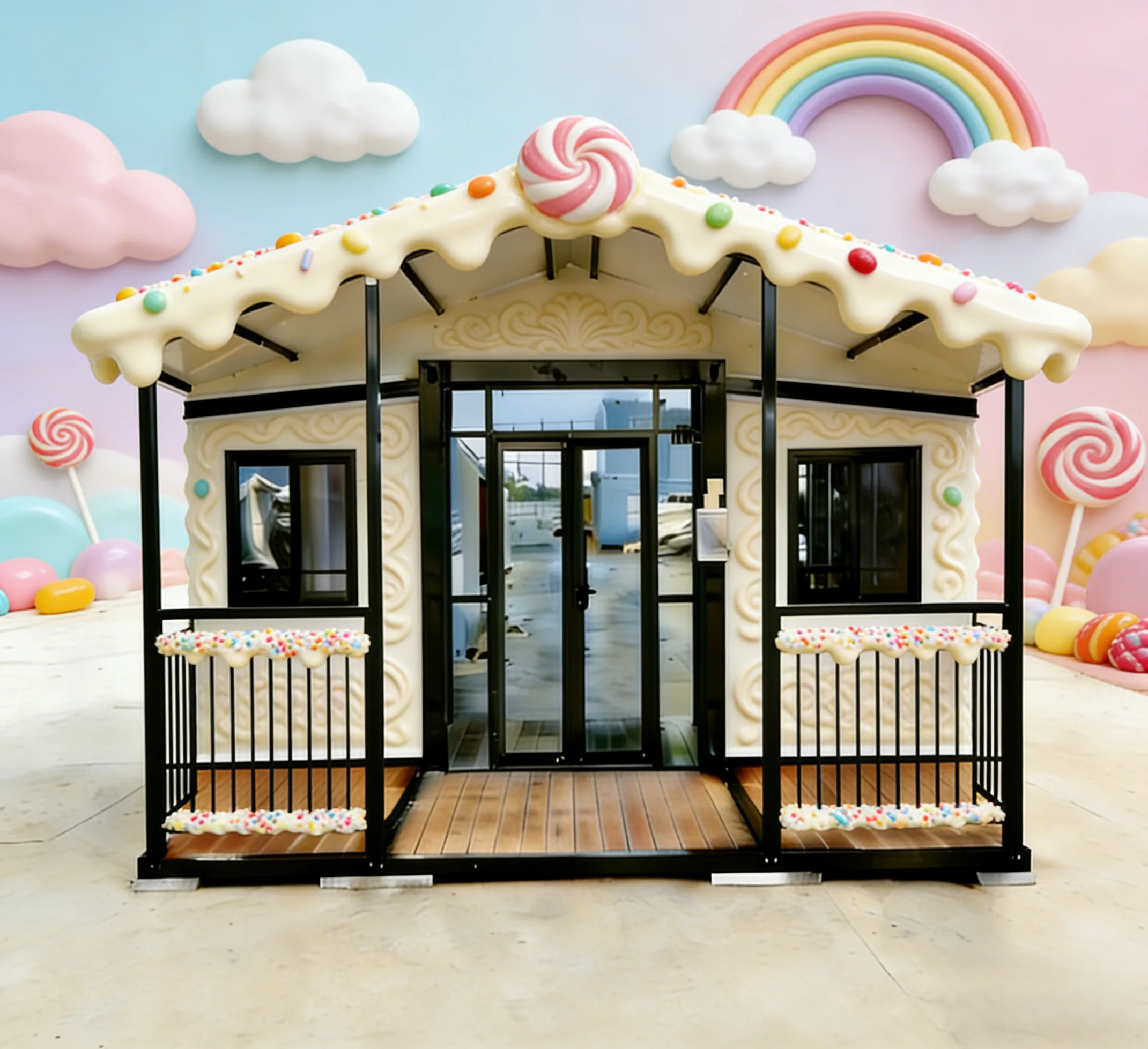 Premium Durable Construction Eco-Friendly Material Fast Installation Hotel Trusted by Buyers for  Expandable Container house