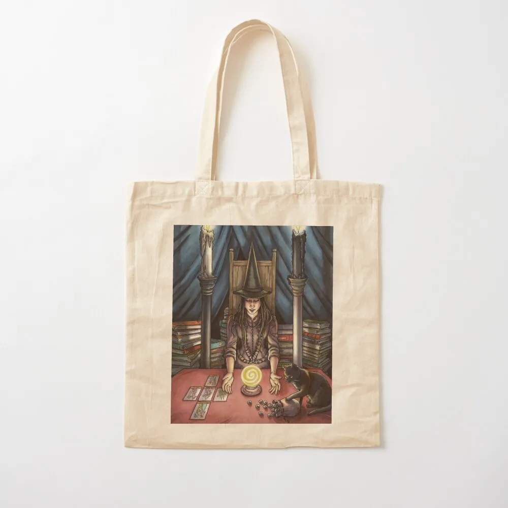 Everyday Witch Tarot - The High Priestess Tote Bag cute pouch bag Cloth bags Canvas bag Gift bags