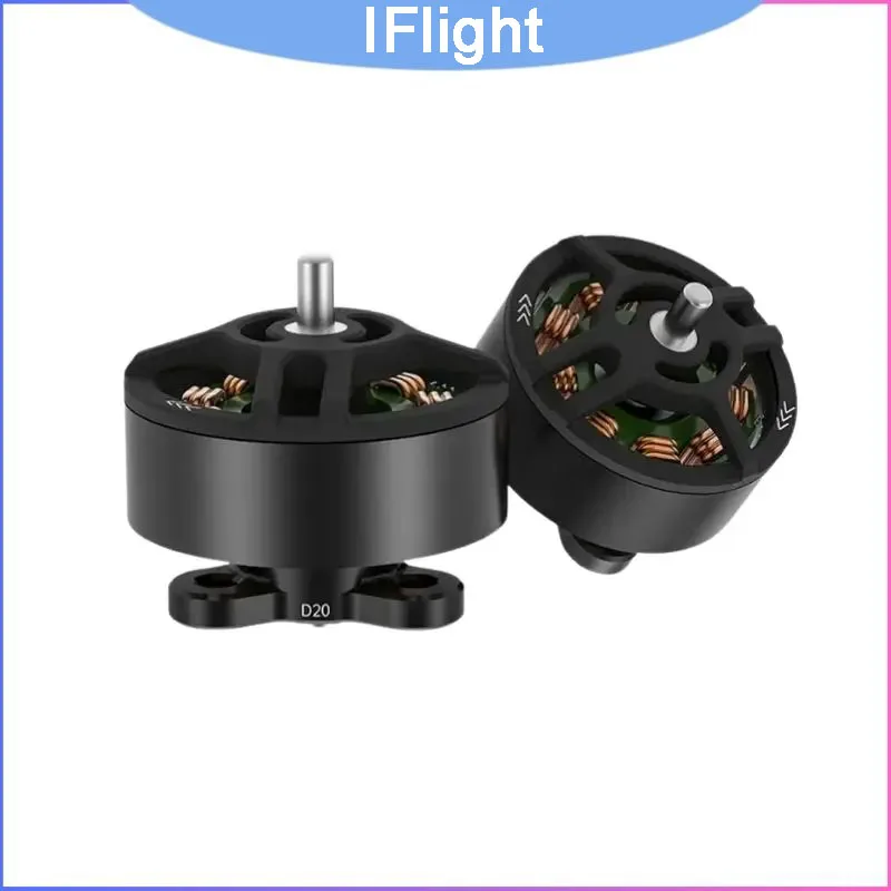 

iFlight Defender 20 1204 6200KV 2-4S FPV Micro Motor, 5.8g 1.5mm Shaft 89.7W for 2" Whoop Cinewhoop Toothpick Drone