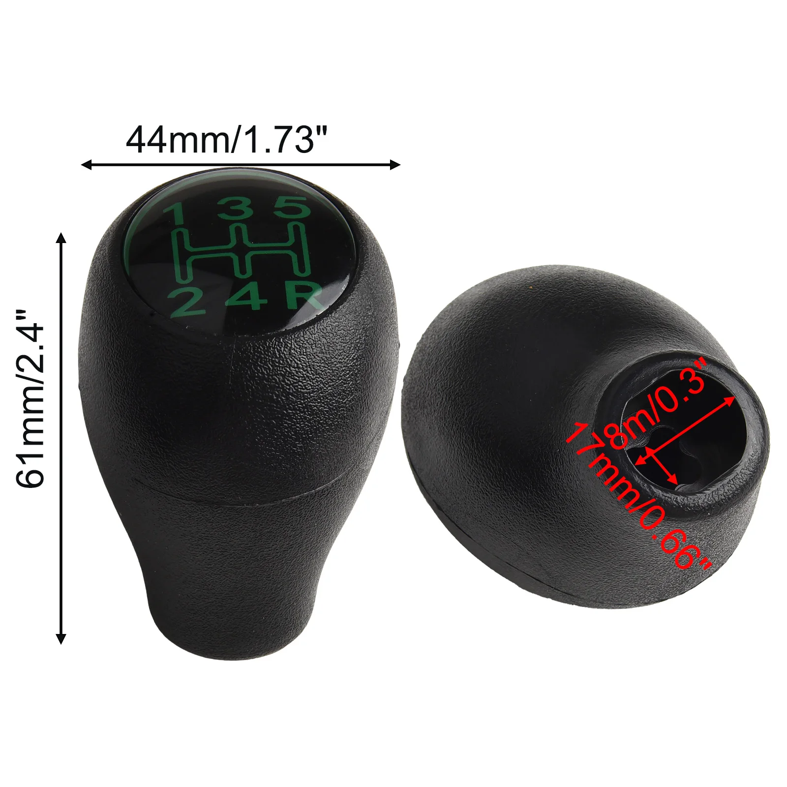 Sleek and Functional Manual Gear Shift Knob Ideal for Select Vehicles Including the Popular Models of the Series