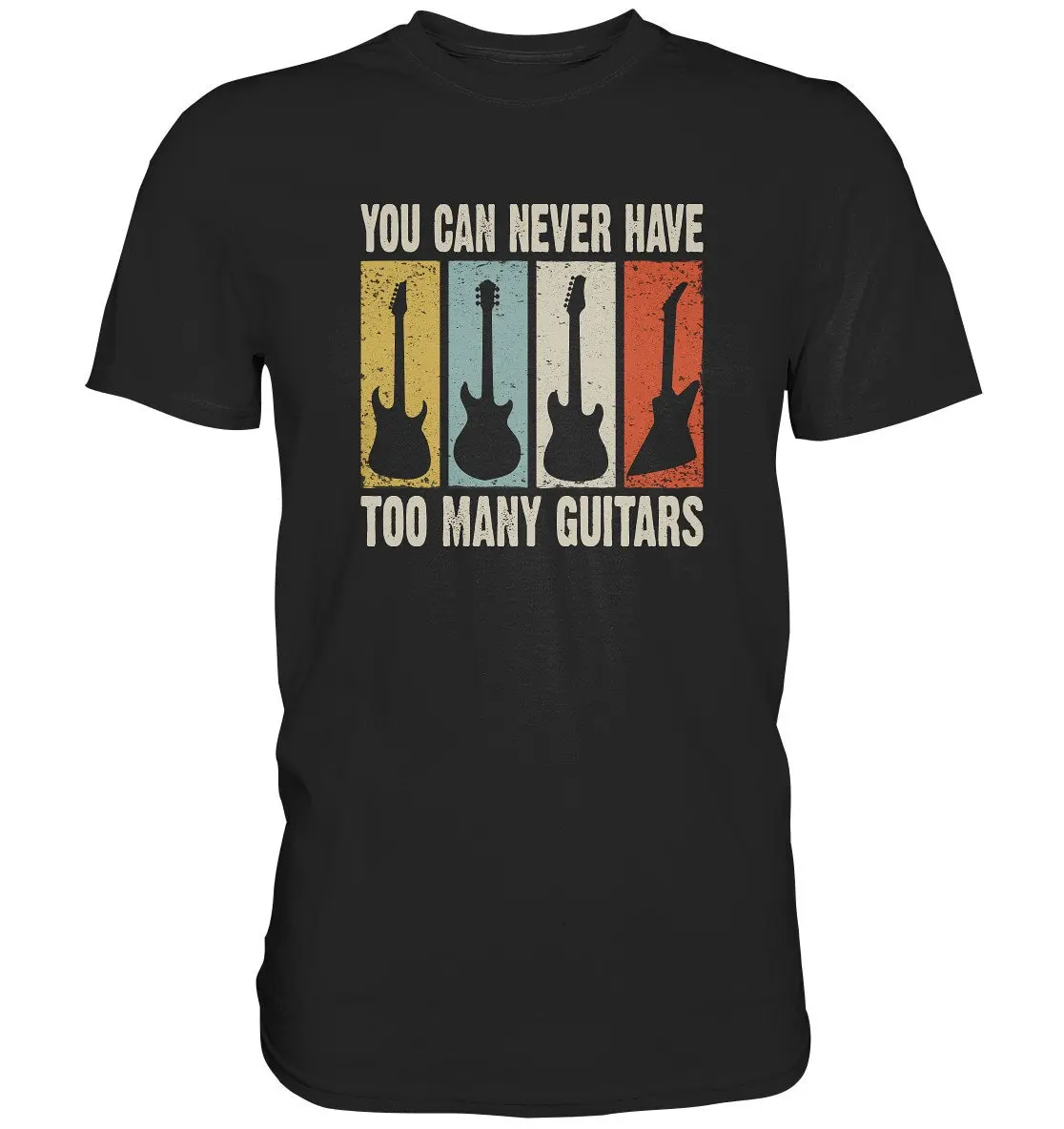 

Electric Guitar Saying Guitarist T Shirt Premium