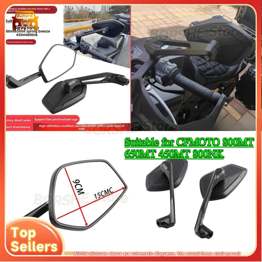 

Suitable for CFMOTO 800MT 650MT 450MT 800NK Upgrade 719 Wide Angle Rearview Mirror