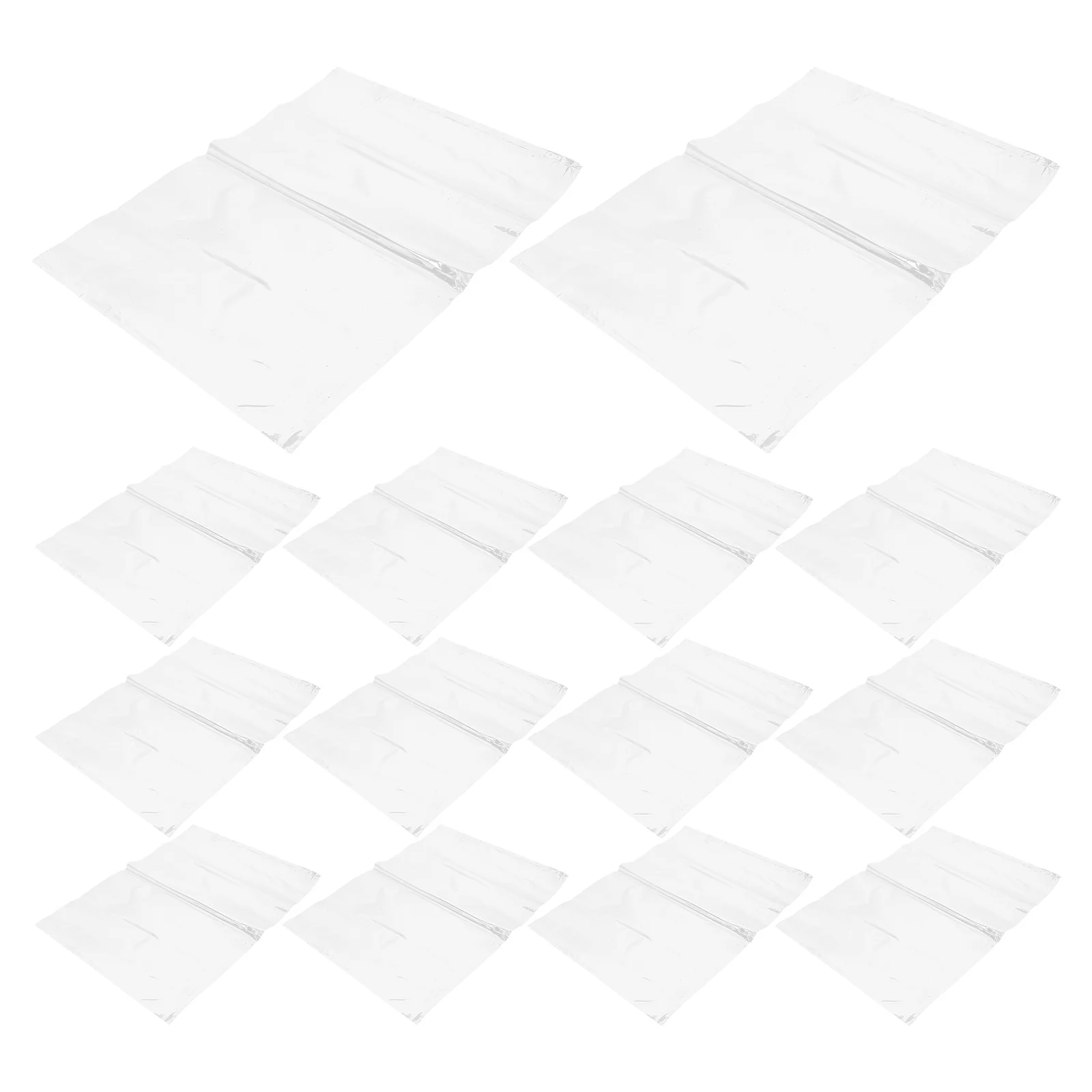 

100 PCS PVC Shrink Film Bags Laminating Wrapping Paper Transparent Wrappers for Soap Heat