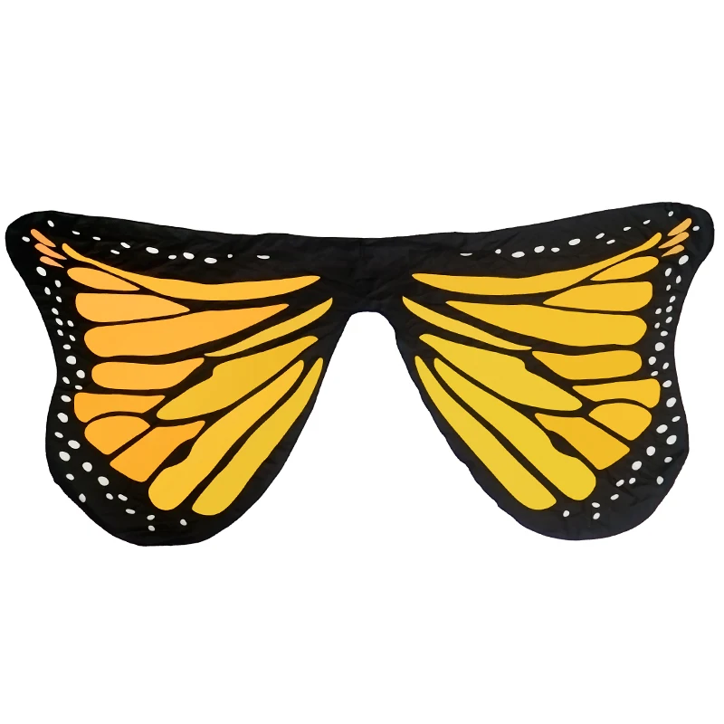 Двусторонний ангел-бабочка для взрослых по индивидуальному заказу, замечательная фея, потому что шелковые ремни с крыльями, мягкая ткань, реквизит для выступлений на сцене, костюмы