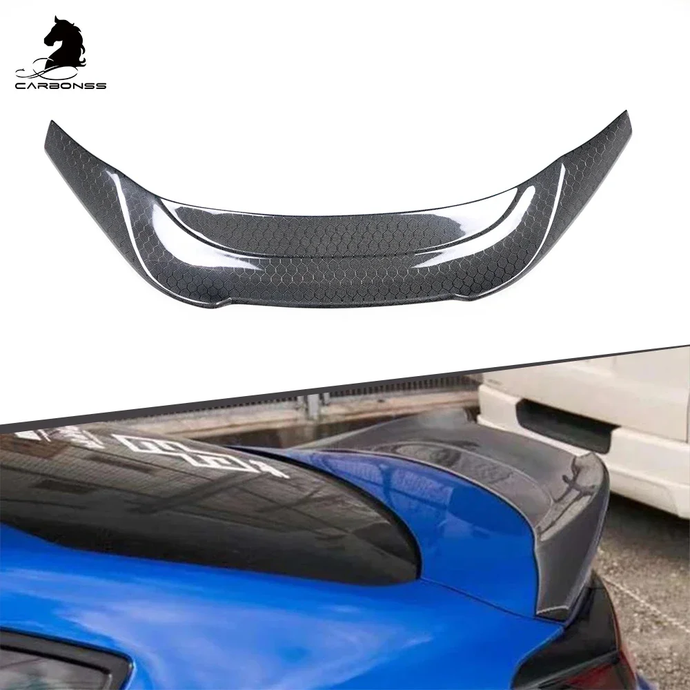 For Subaru BRZ Honeycomb Carbon V Spoiler  2021+