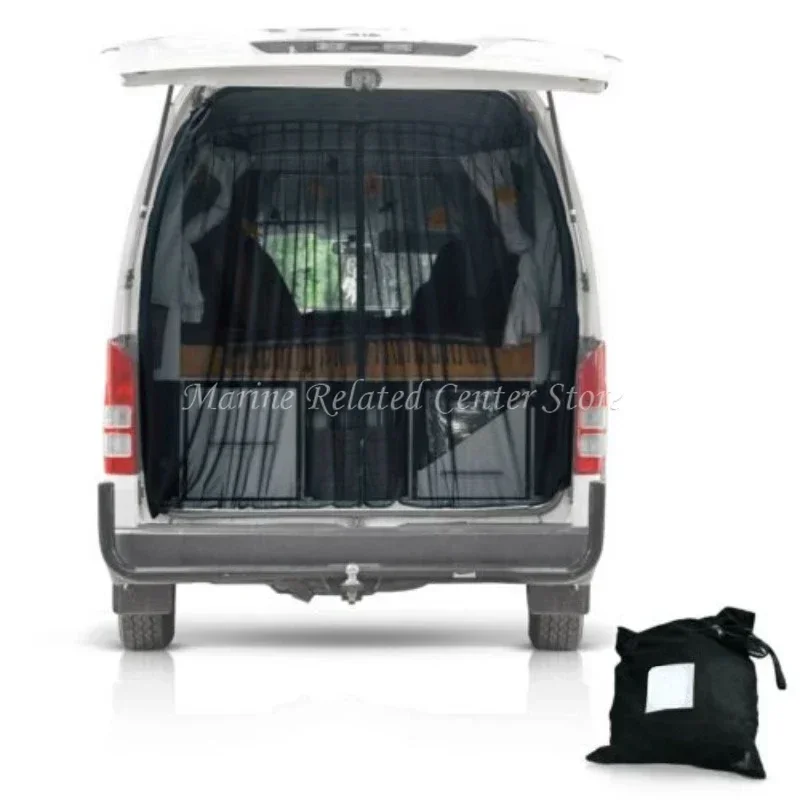 Universal Magnetic Screen Sliding Door Flyscreen Mesh Van Fly Net Transporter Insect Screen Mosquito/Fly Screens Car Net