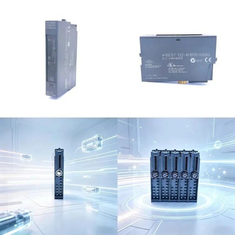 6ES7132-4HB10-0AB0 2DO PLC module, 24V DC 2A, ET 200S digital output I/O module