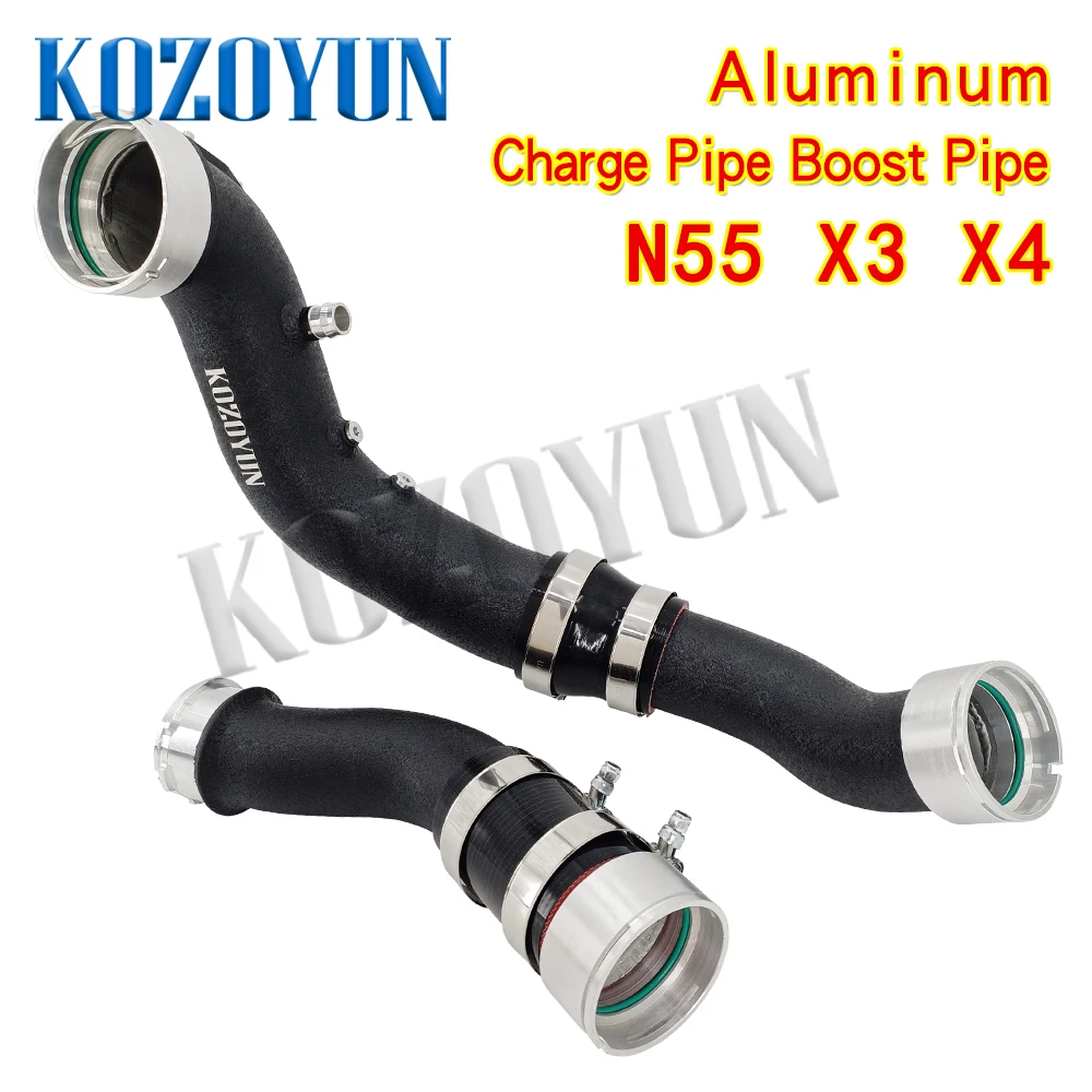 Intake Charge pipe boost pipe turbo kit For BMW N55 F25 X3 / F26 X4 35ix m40ix - Image 2