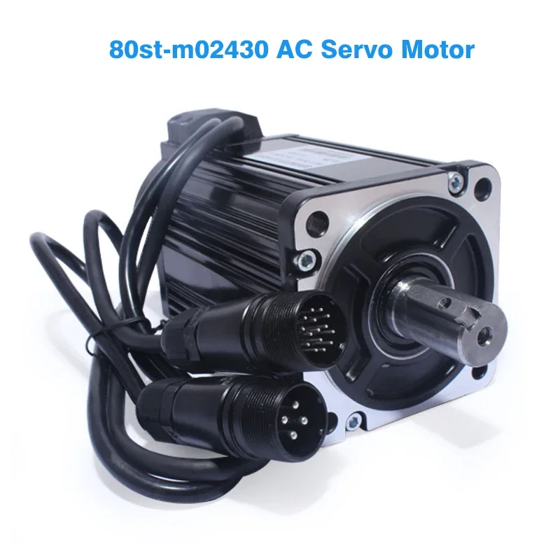 Imagem -03 - Servo Motor Kit Aasd15a Driver 2.39n 750w 3000rpm 220v Unidade ac Monofásica Ímã Permanente Motorista Combinado 80st-m02430 ac