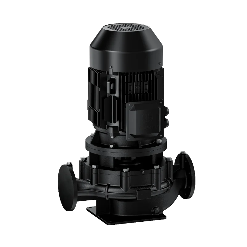 Vertical Inline Single Stage Centrifugal Pump Cooling Tower Water Circulation High Flow Pressure Pipeline Equipment