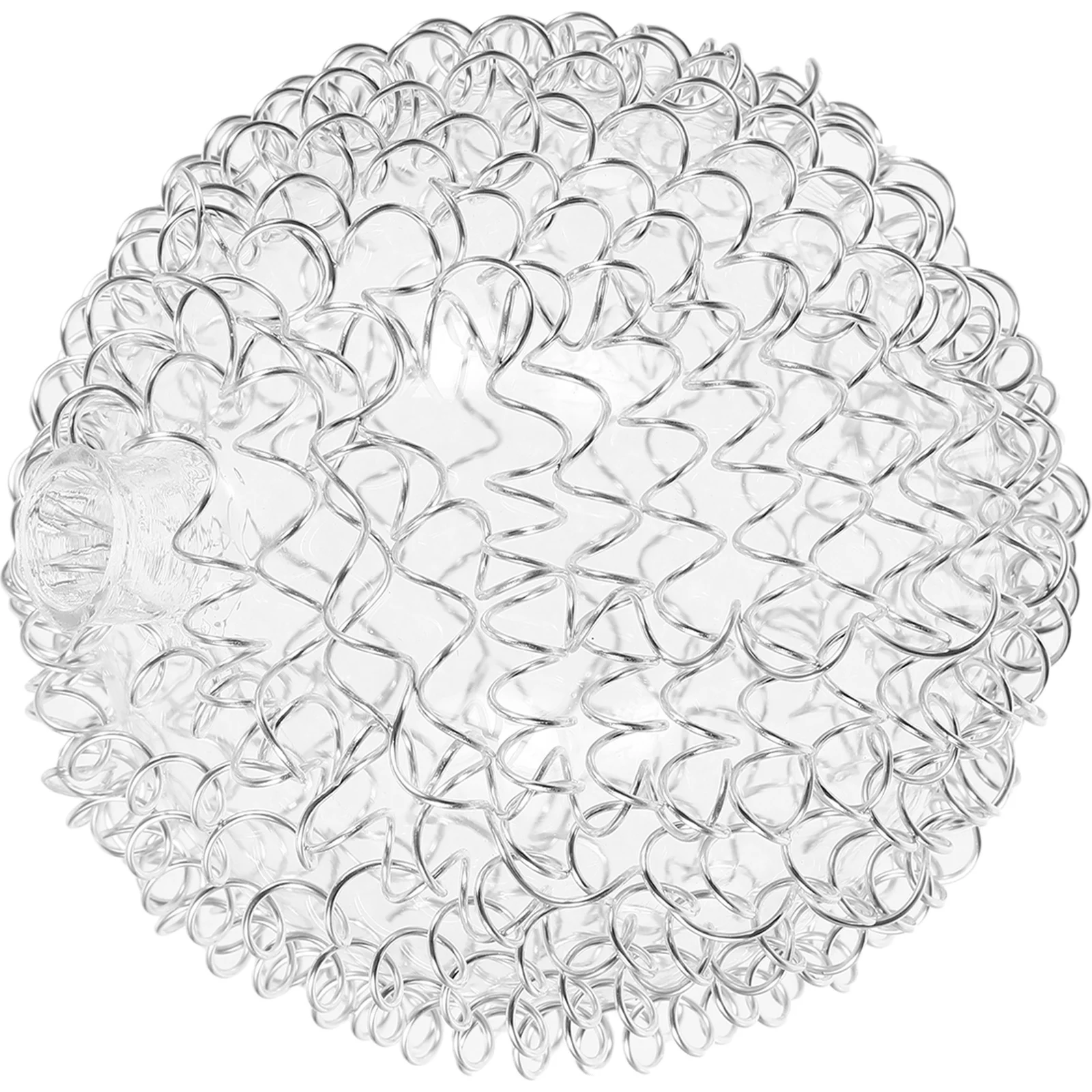 عاكس الضوء سلكي من الألومنيوم G4 تصميم حديث من الزجاج الشفاف متوافق مع مصابيح معلقة لأرضية الطاولة وغطاء خفيف مزخرف للمنزل