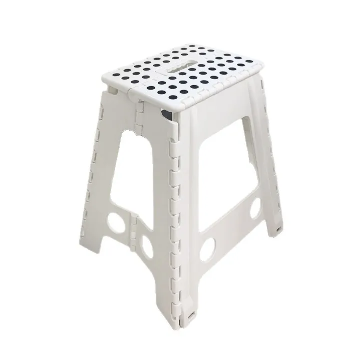 Stool, Thick Plastic Foldable Stool, Portable Small Bench for Children, Indoor Outdoor Household Use