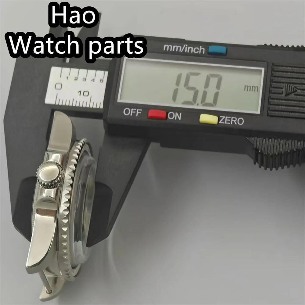 BLIGER 40 мм серебряный стерильный корпус из нержавеющей стали с куполообразным стеклом с синим AR-покрытием подходит для механизма NH34 NH35 NH36 ETA2824 PT5000