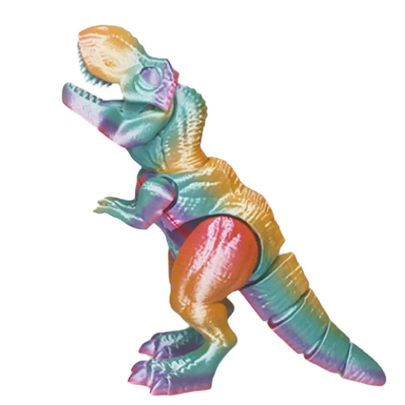 

M15K-Стойка, многоцветный свободный сустав, 3D печатные мышцы, тираннозавр, динозавр, детское пятно, декоративная модель, орнамент