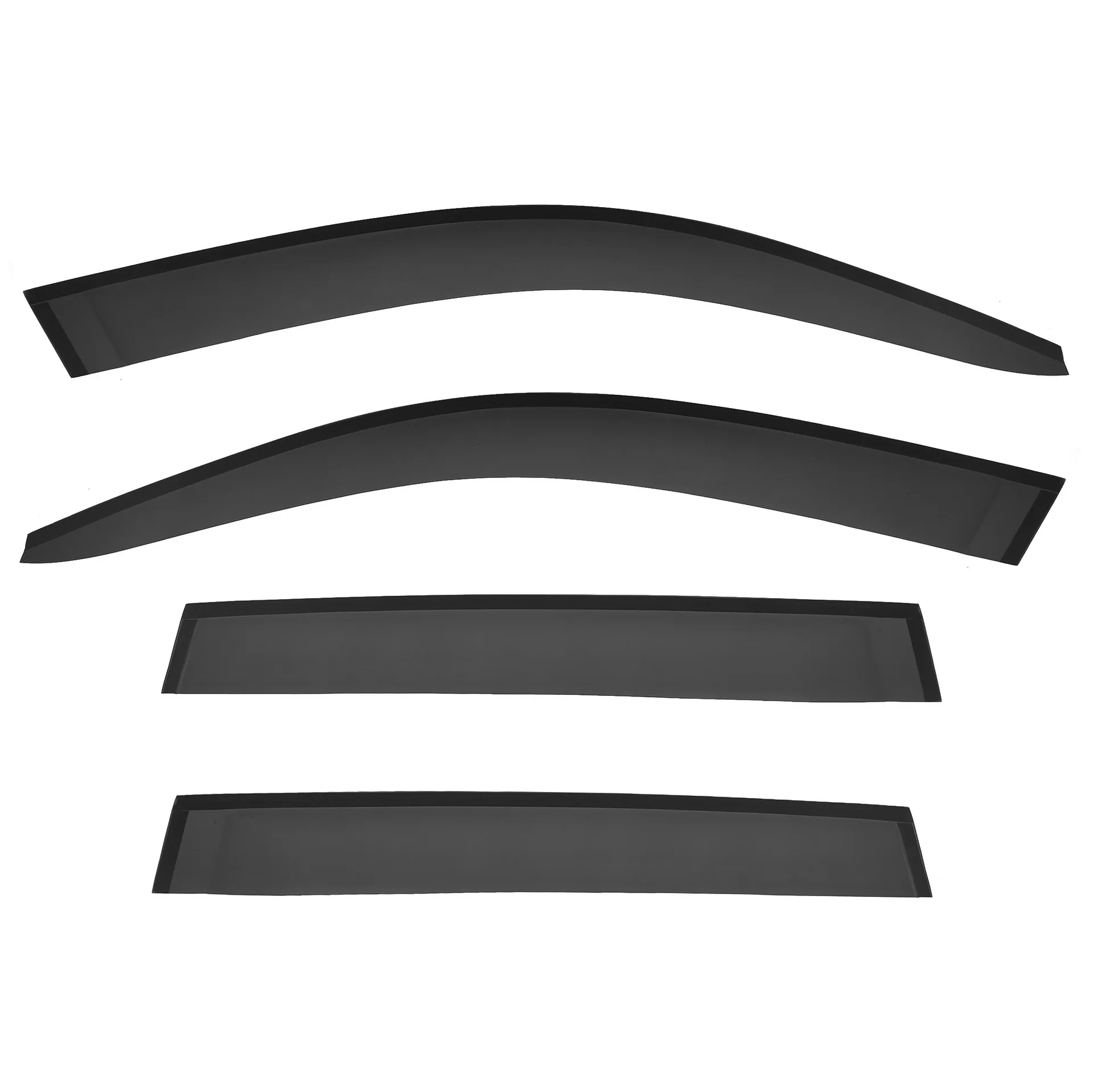 الجانب نافذة منحرف Weathershield الباب قناع الرياح المطر الشمس الحرس اكسسوارات لسيارات BMW X3 E83 F25 G01 نافذة قناع #5