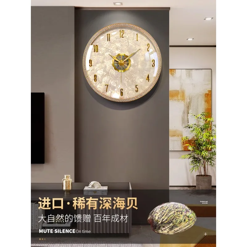

Настенные часы для гостиной, высокий смысл, простая атмосфера, креативные часы, украшение комнаты
