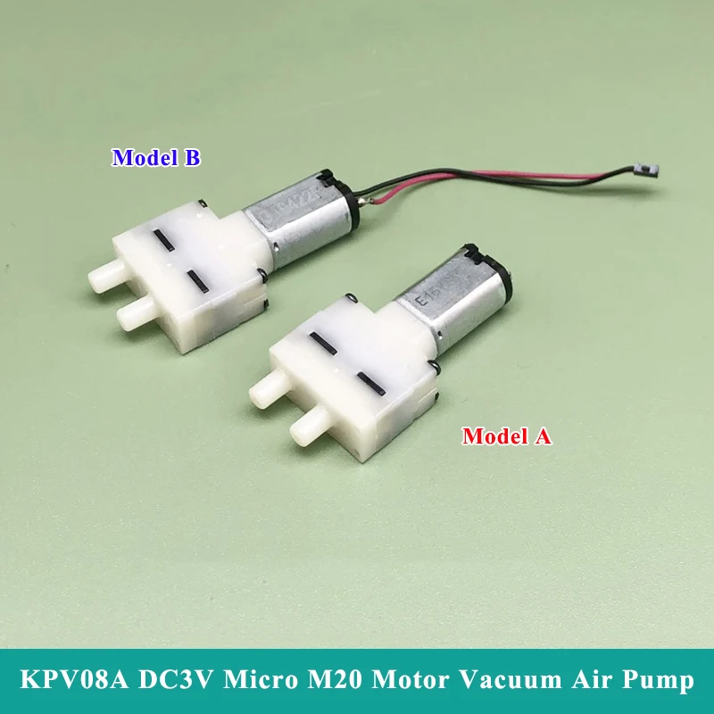 

1PC KPV08A-3A DC 3V Micro Mini M20 Motor Vacuum Pump Mini Diaphragm Water Pump DIY Medical Device Blood Pressure Monitor DIY