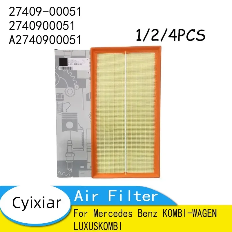 27409-00051 2740900051 A2740900051 New Car Air Filter  for Mercedes Benz KOMBI-WAGEN LUXUSKOMBI