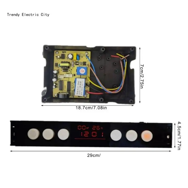 R9CD Home Cooking Ventilation Control Board Three Speeds Hood Circuit Accessory Kitchen Exhaust Fan Circuit Board Lift