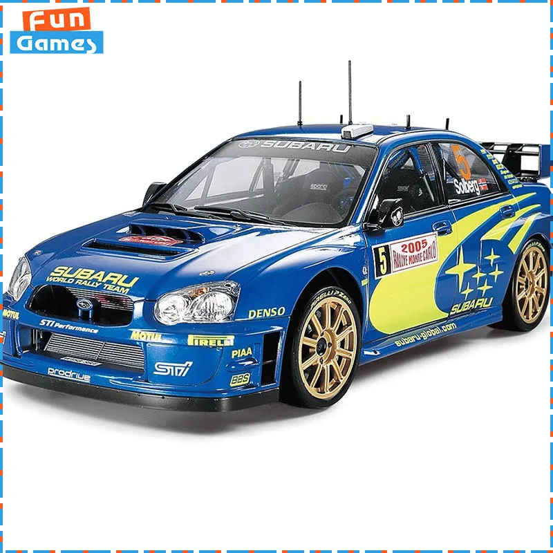 1/24 Assembly Model Car TAMIYA SUBARU IMPREZA WRC MONTE CARLO 2005 24281 Custom Racing Sport Display Boy Birthday Toy Gift