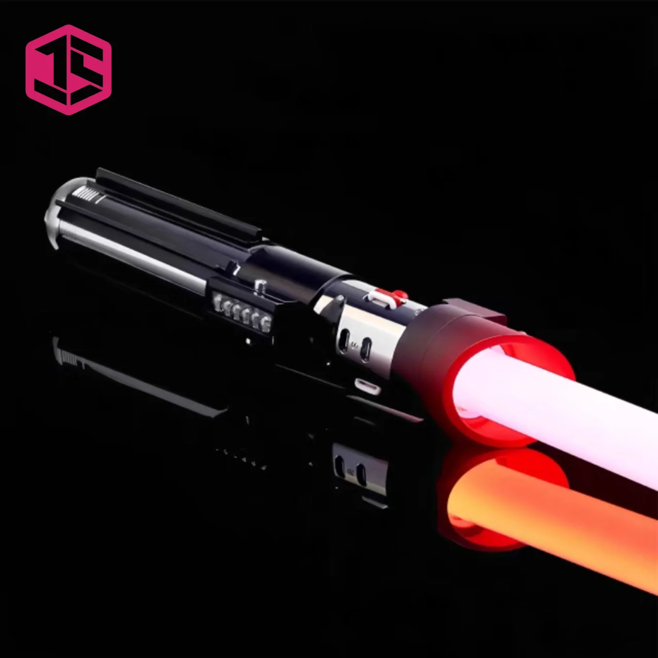 JS SABER Lightsaber Neopixel Smooth Swing Lightsaber Metal Handle LED Strip Blade Jedi Cosplay Christmas Gift Vader Replica