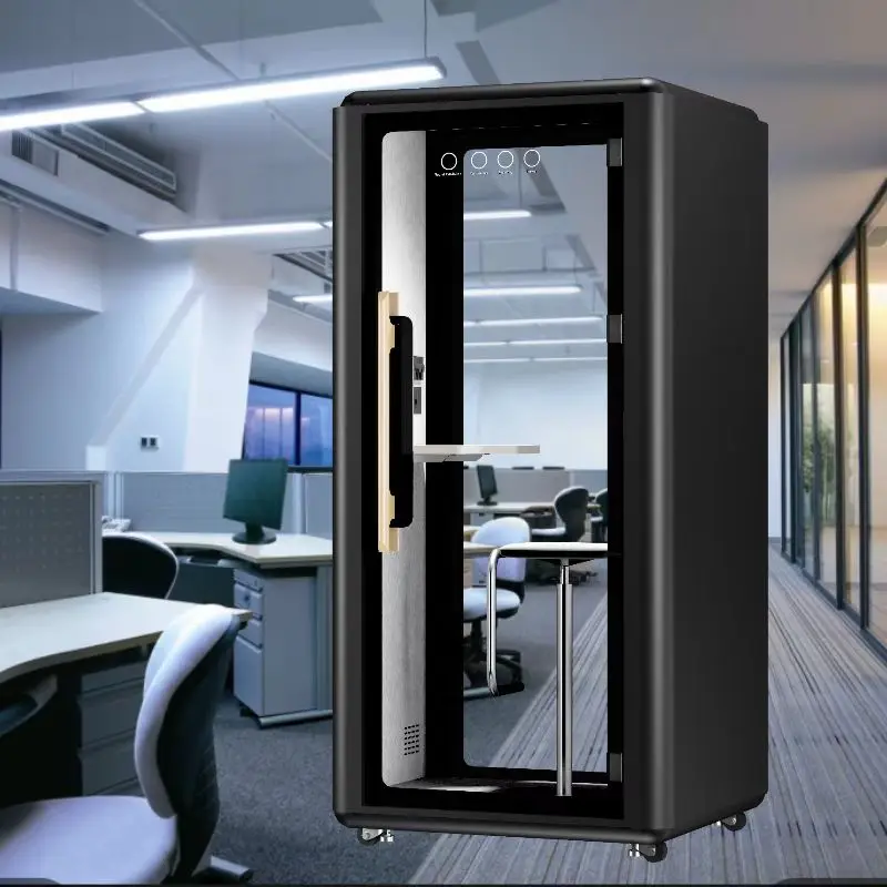 Suitable Movable Single Silent Cabin Modular Soundproof Private Meeting Room Pod Office Office Cabin