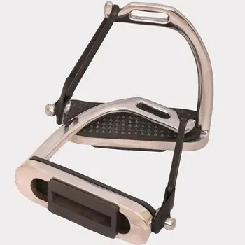 2x étriers d'équitation légers et épais, haute résistance, étriers de sécurité d'équitation en anglais pour course en plein air, équipement pour enfants