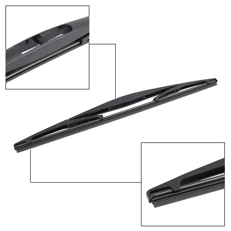 Rear Windshield Wiper Blade Arm Set For Honda Fit Jazz 2014-2019 Windshield Wiper Arm With Blade Set