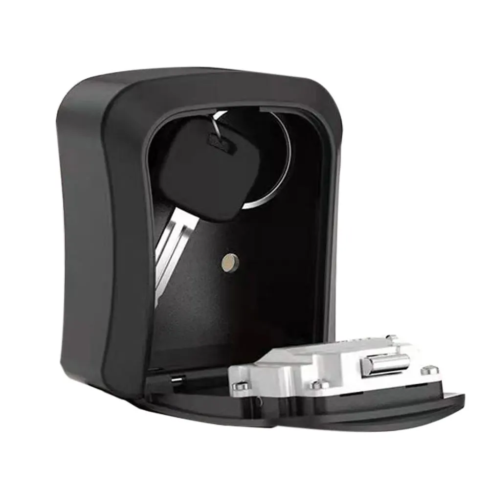 Password Key Box Metal alloy Decoration Key Code Box Key Storage Lock Box Wall Mounted Password Box Outdoor Key Safe Lock Box