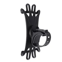 360 Rotatable Bicycle Phone Holder Silicone Motorcycle Stand Bracket GPS Support For Iphone 11 10 P40