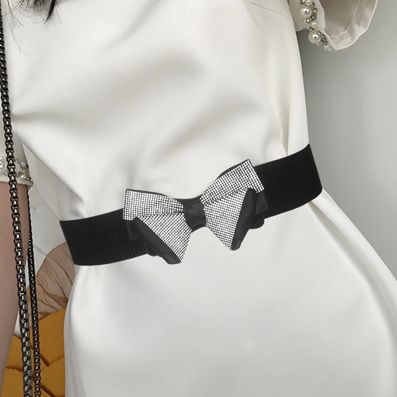 cinto-de-cintura-elastico-feminino-com-laco-de-borboleta-decorativo-em-strass-preto-universal-para-vestidos