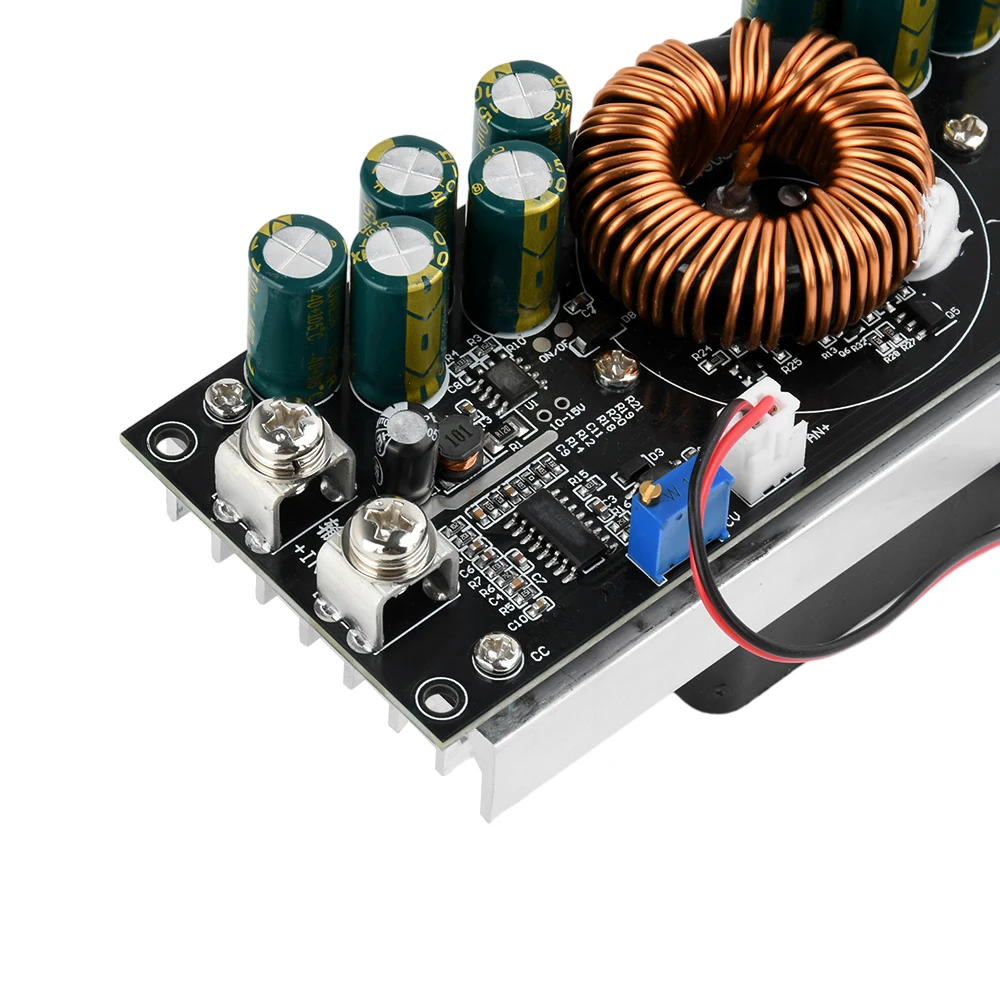 1200W 30A DC-DC Buck Converter Step Down Power Supply Module DC15-90V to 2.5-72V Adjustable Voltage Charger Module