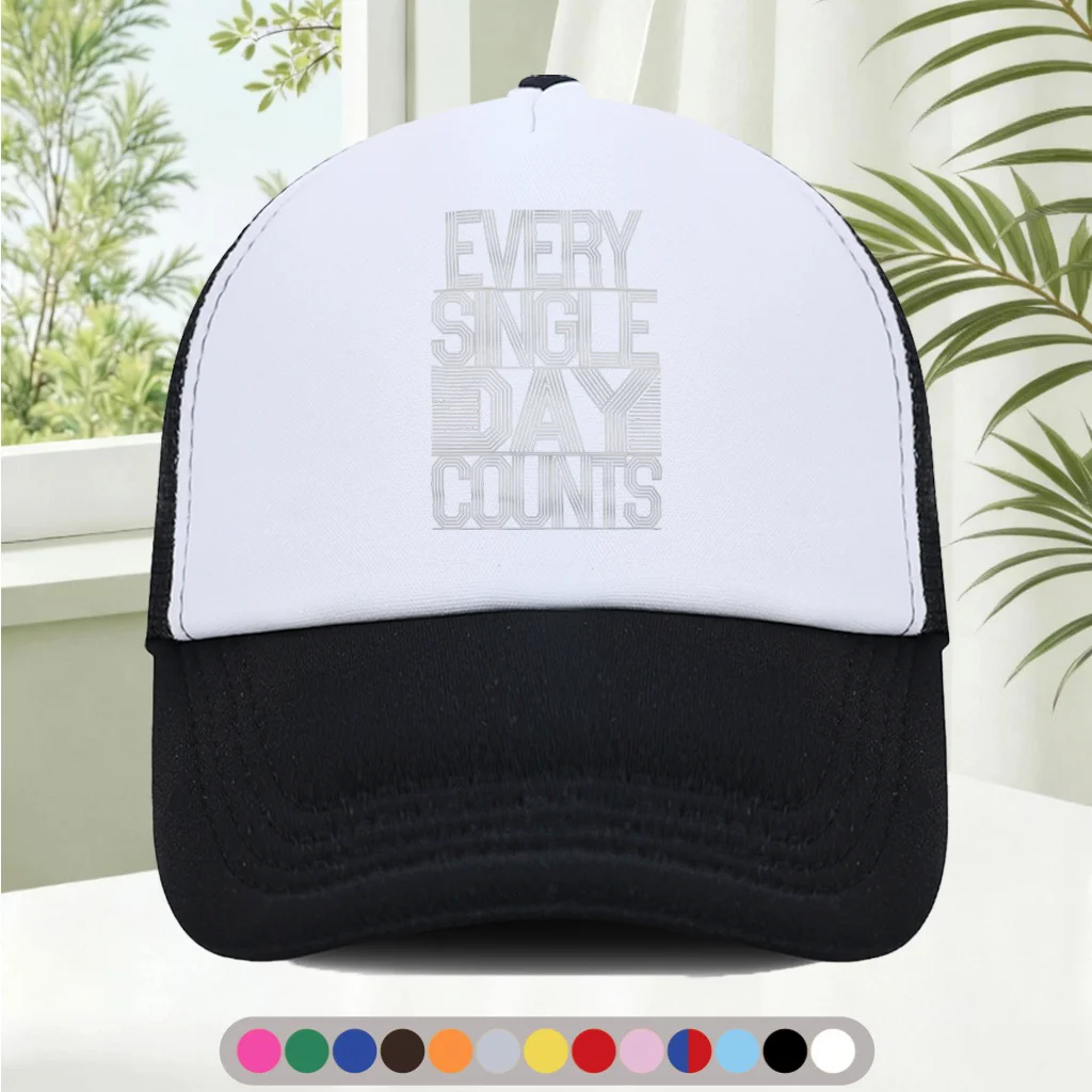 Fashionable and Versatile Sponge Mesh Cap  Features Cool Printed Patterns, Unisex  American Trucker Hat  HighQuality Hat  S