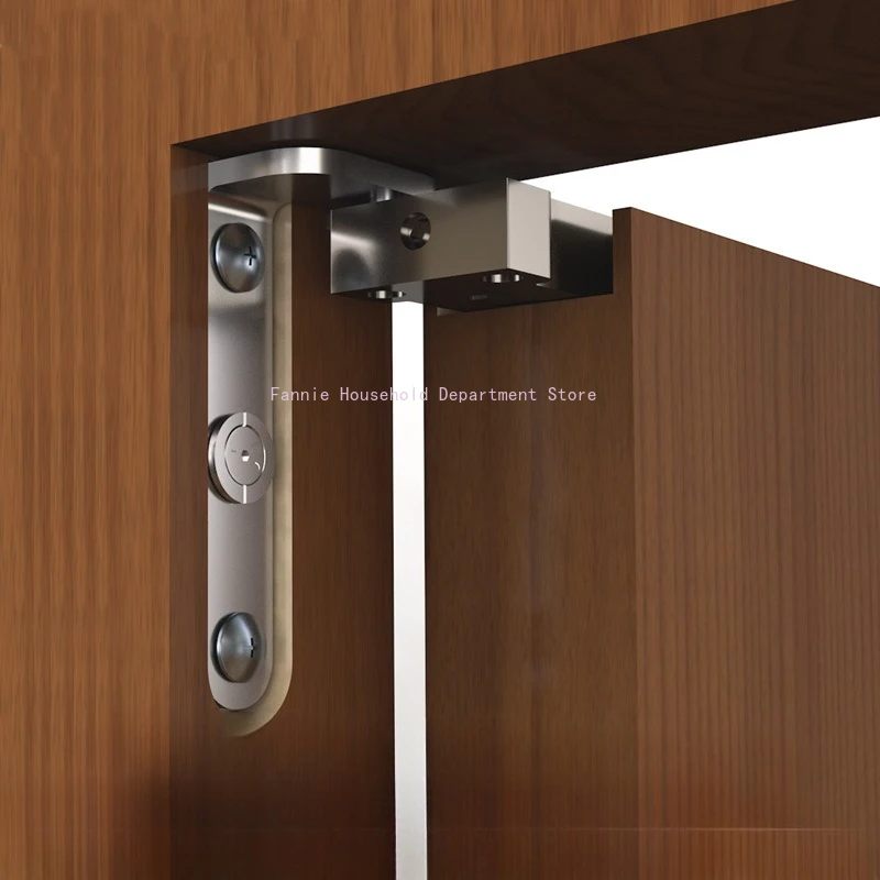1-Set 3D Adjustable Heavy Duty Concealed Hinge for Invisible Door Wooden Door with Top Bottom Pivot