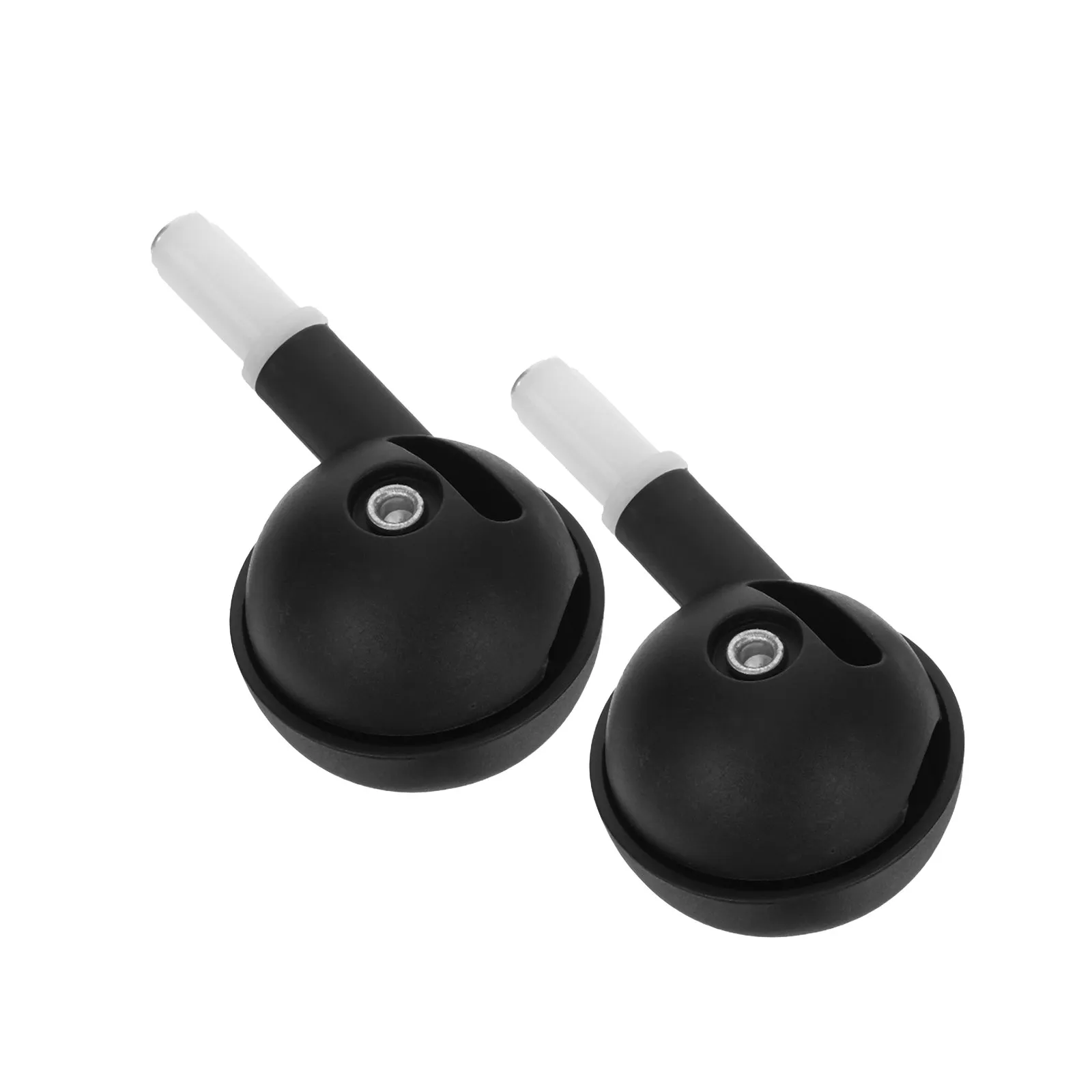 2Pcs Baby Walker Wheels Replacement Silent Smooth Swivel Infant Walker Wheel Replacement Parts Stroller Wheel Repair
