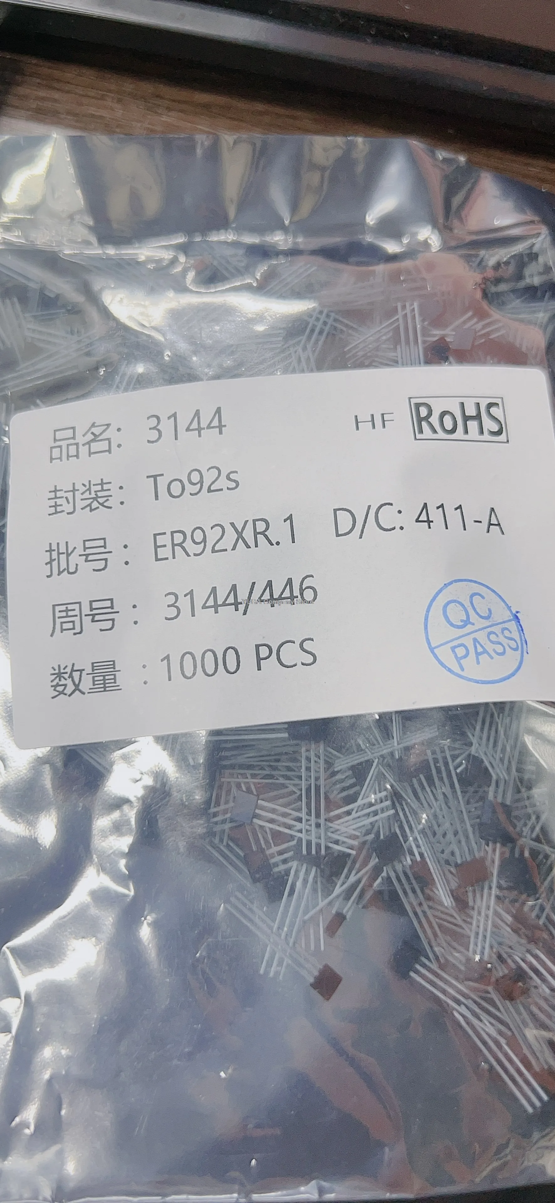 New Domestic Components A3144EUA-T A3144E 44E Inline TO-92U SIP-3   3144    100PCS -1lot