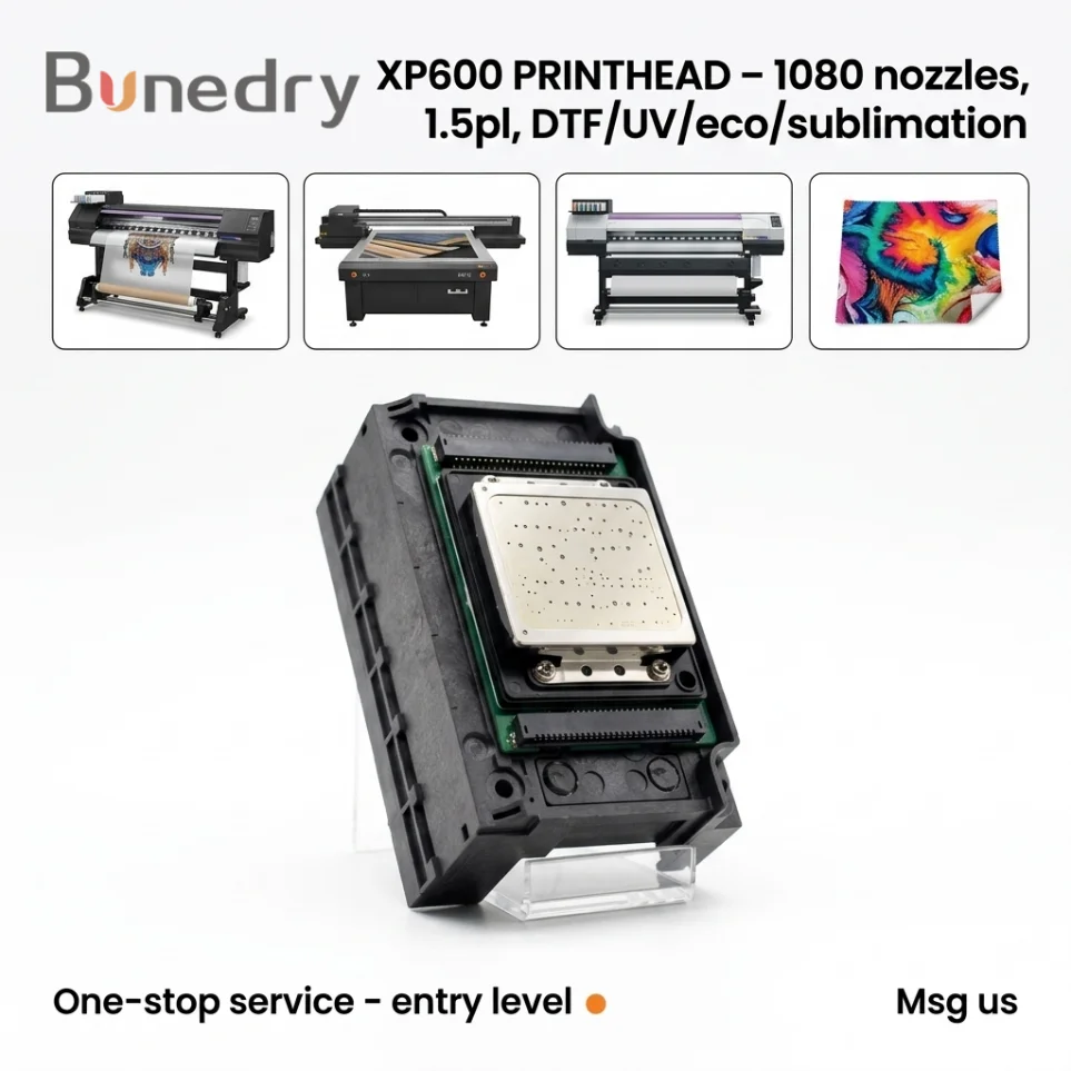 XP600 Printhead F1080 DX11 1080 Nozzles For DTF UV Eco Solvent Sublimation Printer